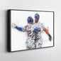 Francisco Lindor & Pete Alonso Canvas Art – New York Mets Wall Decor