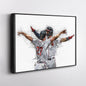Austin Riley & Dansby Swanson Canvas Art – Atlanta Braves Wall Decor
