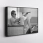 Steve McQueen's Revolver Canvas Art - Classic Movie Wall Decor Print