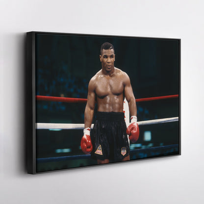 Mike Tyson Canvas – Iron Mike Boxing Wall Art Print