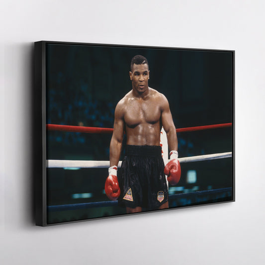 Mike Tyson Canvas – Iron Mike Boxing Wall Art Print