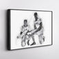 Willie Mays & Willie McCovey Canvas Art – San Francisco Giants Wall Decor