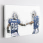 Peyton Manning & Marvin Harrison Canvas Art – Indianapolis Colts Wall Decor