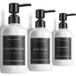Elegant 3Piece Soap Dispenser Set Modern Bathroom Upgrade