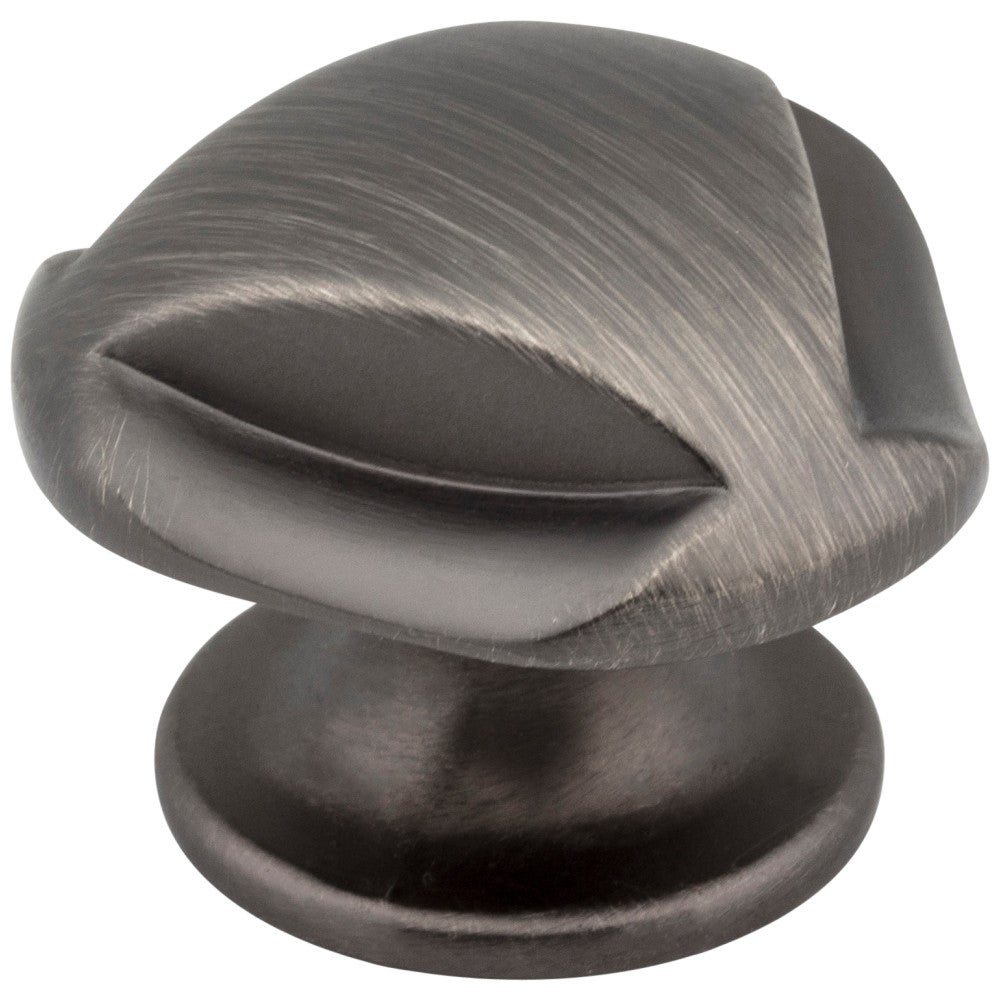 1-5/16" Overall Length Satin Nickel Chesapeake Cabinet Knob