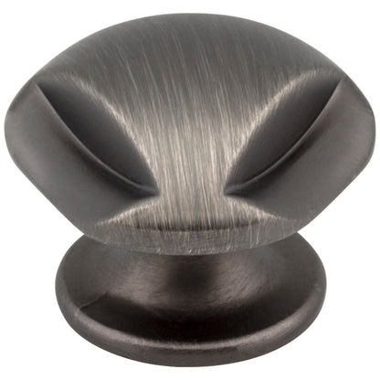 1-5/16" Overall Length Satin Nickel Chesapeake Cabinet Knob