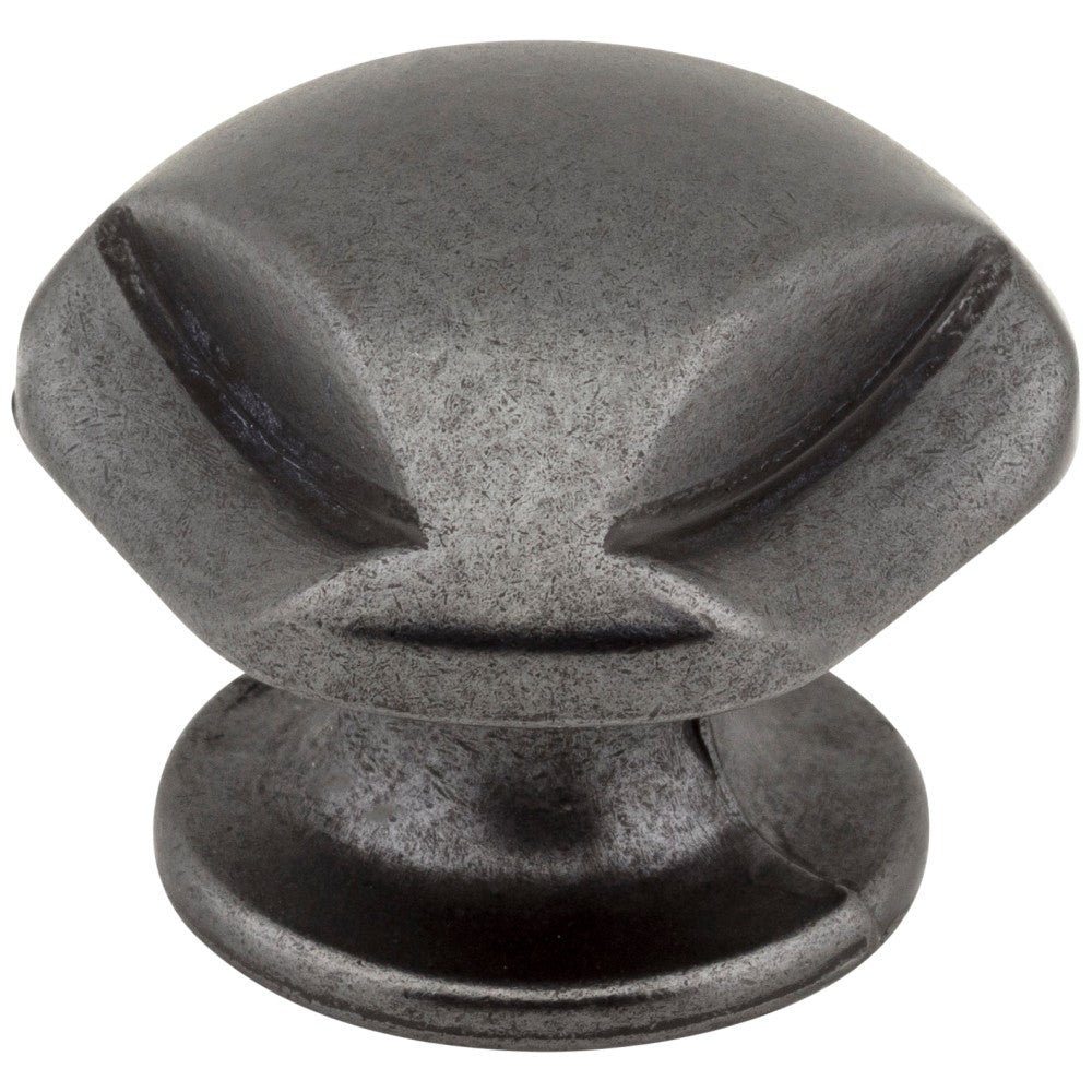 1-5/16" Overall Length Satin Nickel Chesapeake Cabinet Knob