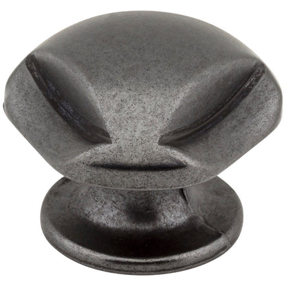 1-5/16" Overall Length Satin Nickel Chesapeake Cabinet Knob
