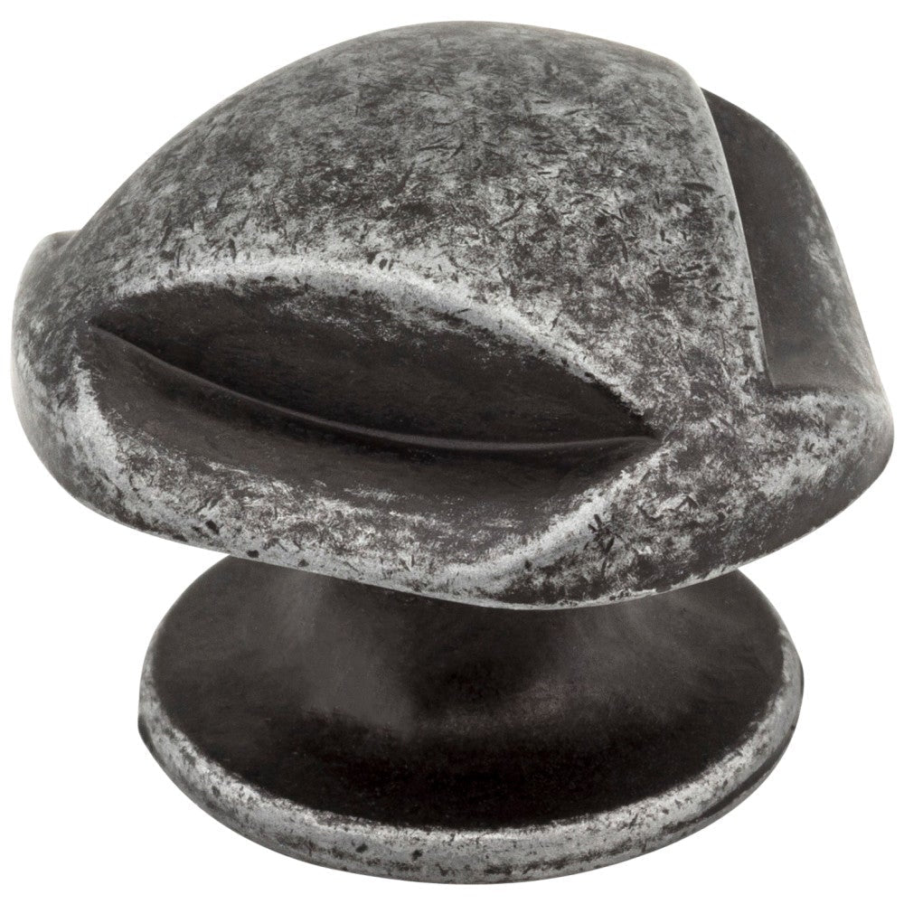 1-5/16" Overall Length Satin Nickel Chesapeake Cabinet Knob