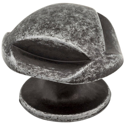 1-5/16" Overall Length Satin Nickel Chesapeake Cabinet Knob
