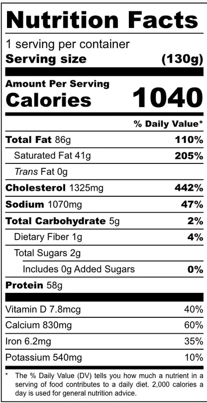 FOUNDATION Outdoors Rise & Shine Breakfast Meal