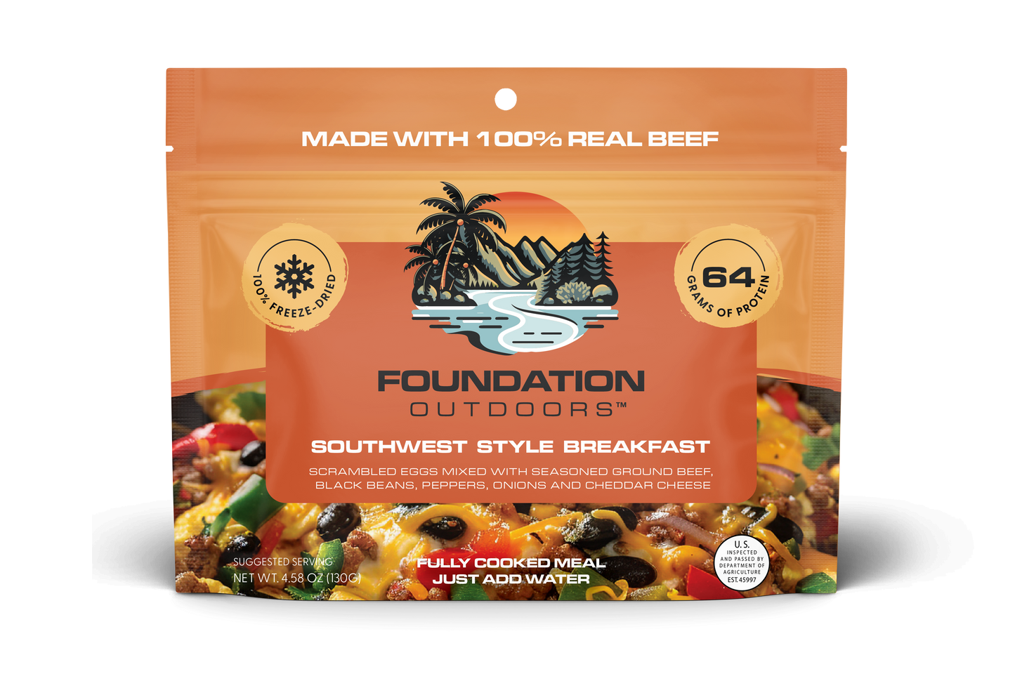 FOUNDATION Outdoors Southwest Style Breakfast Meal