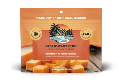 FOUNDATION Outdoors Cheddar Cheese Bites