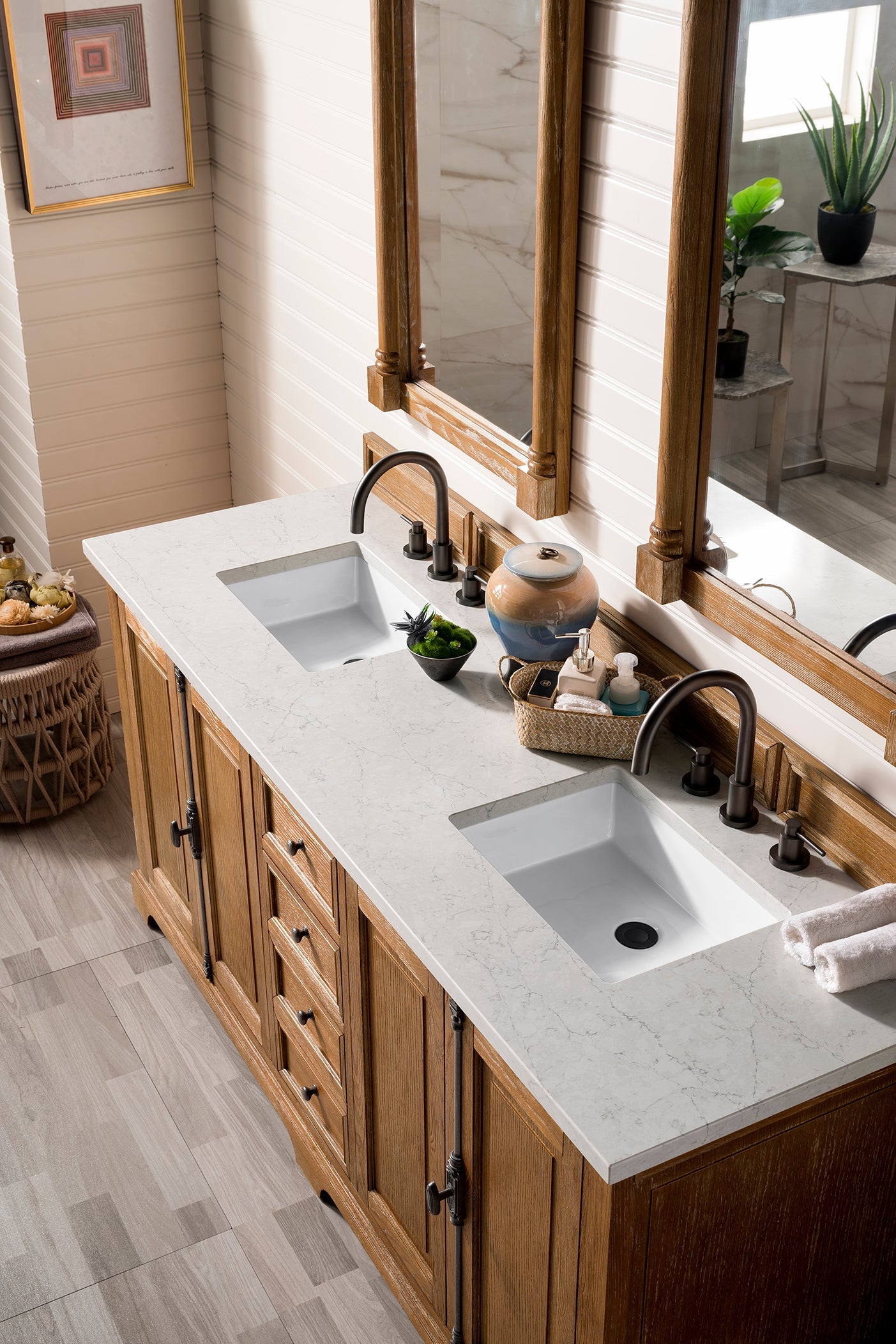 Providence 72" Double Vanity Cabinet