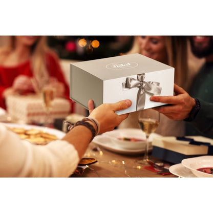 Elegant White Deluxe Gift Box