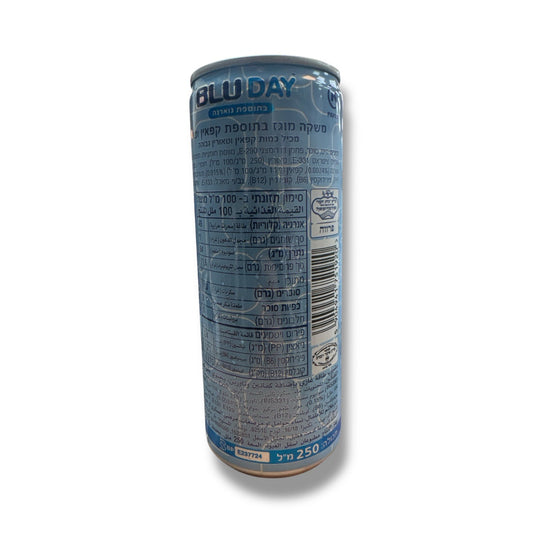 BLU DAY Refreshing Energy Beverage - 250ml Can for Daytime Focus and Boost