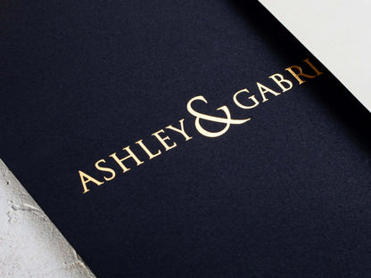 Minimalist Wedding Invitation
