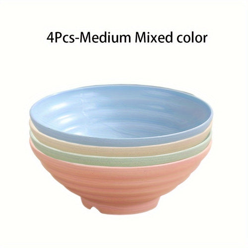 Durable MultiColor Dinner Bowls Perfect for Families Parties | Under $100 | Kitchen + Metal