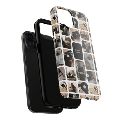 Retro Collage Phone Case - You Are Valued, Durable Protection for Your Device, Thoughtful Gift for Friends & Family, Perfect for Any [...]