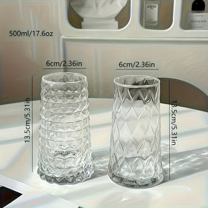 2pcs - Multifunctional Glass Drinking Cups - Lead-free, Insulation