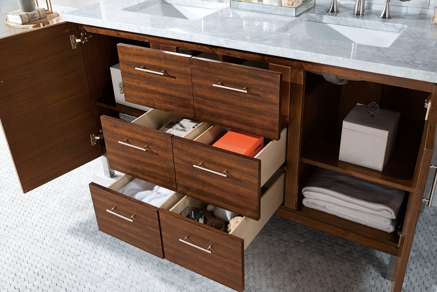 Metropolitan 60" Double Vanity Cabinet