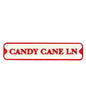 23x5  Wood Sign Candy Cane Lane