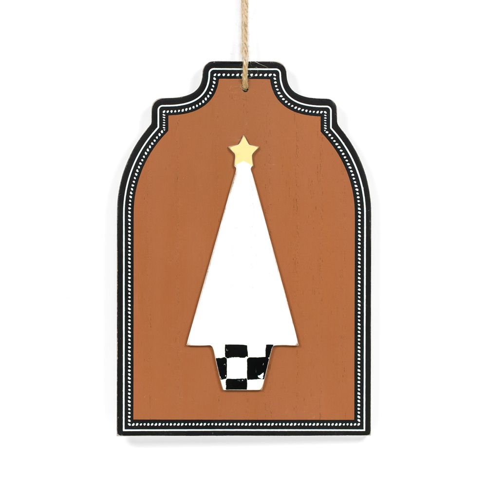 7x10 Reversible Wood Hanging Plaque