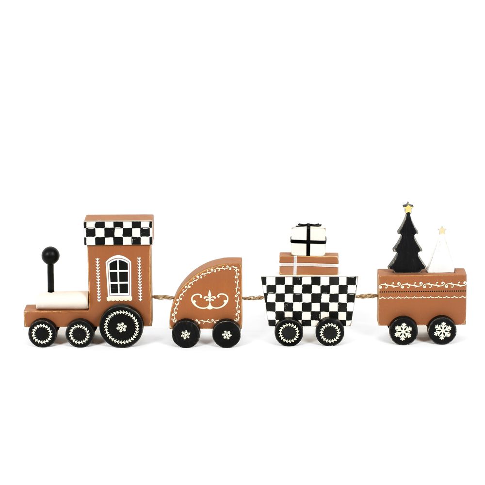 18" Wooden Train
