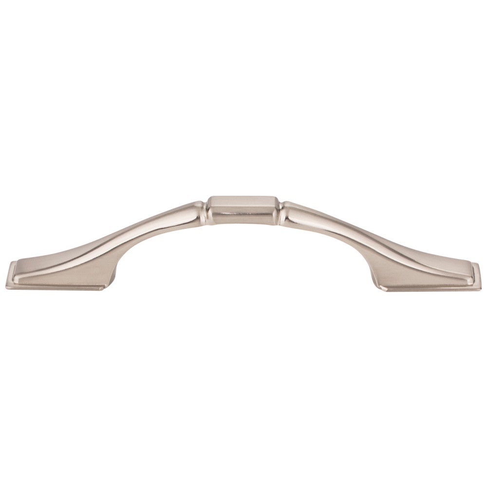 3" Center-to-Center Satin Nickel Square Hammond Cabinet Pull