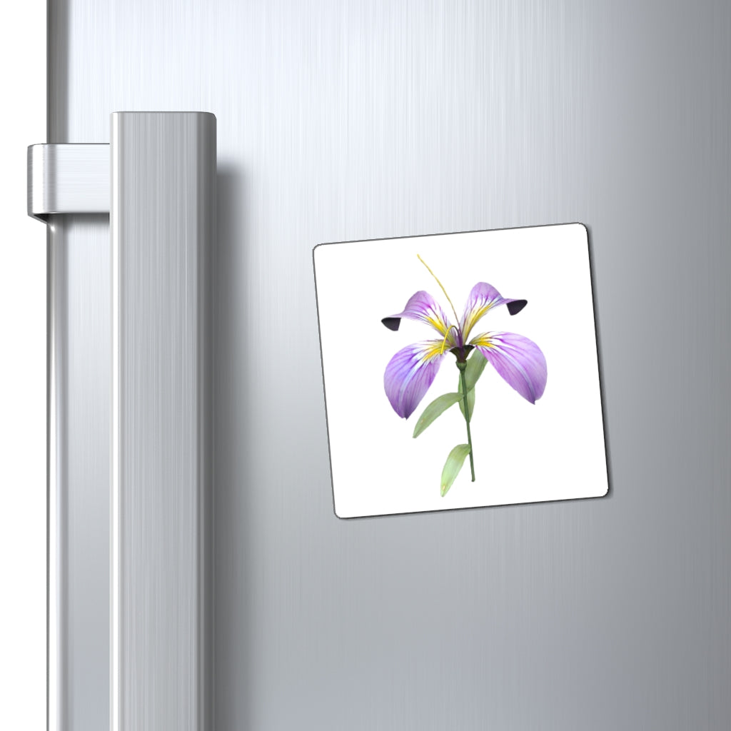 Purple Flower Magnets