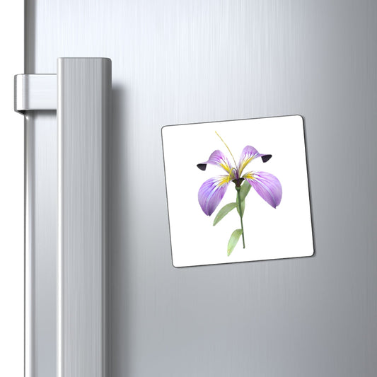 Purple Flower Magnets