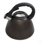 Mr. Coffee Clarendon 2.6 Qt Stainless Steel Tea Kettle in Gunmetal