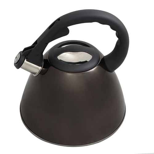 Mr. Coffee Clarendon 2.6 Qt Stainless Steel Tea Kettle in Gunmetal