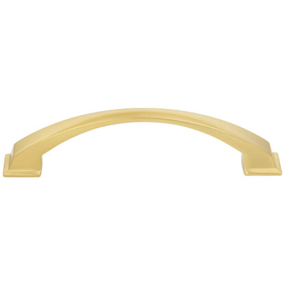 96 mm Center-to-Center Satin Nickel Arched Roman Cabinet Pull