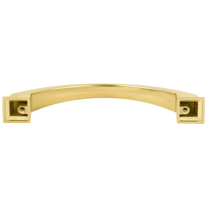 96 mm Center-to-Center Satin Nickel Arched Roman Cabinet Pull