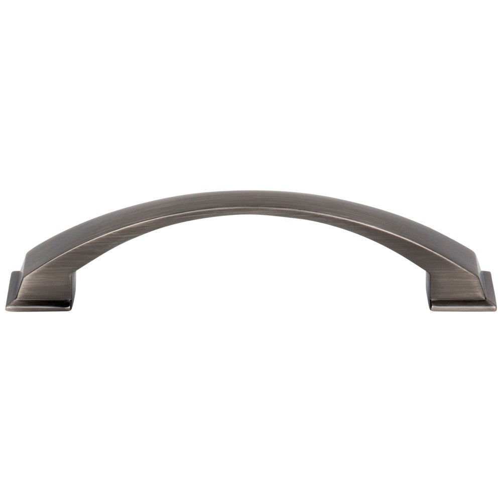 96 mm Center-to-Center Satin Nickel Arched Roman Cabinet Pull
