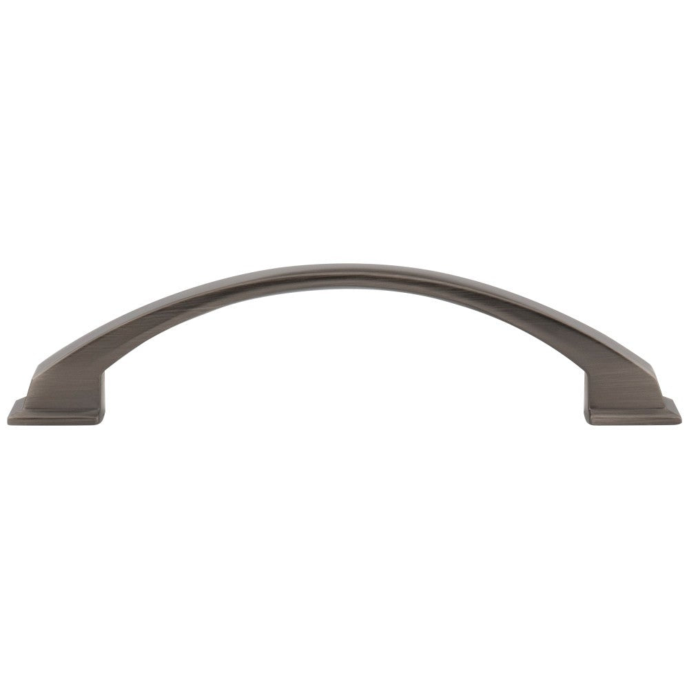 96 mm Center-to-Center Satin Nickel Arched Roman Cabinet Pull