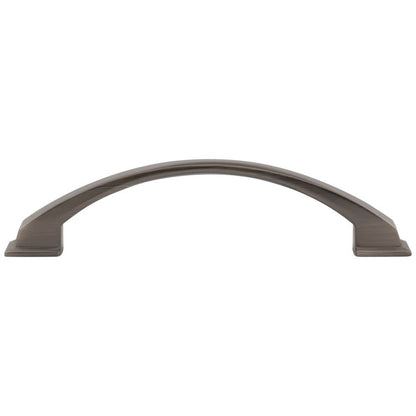 96 mm Center-to-Center Satin Nickel Arched Roman Cabinet Pull