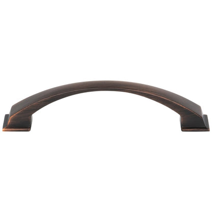 96 mm Center-to-Center Satin Nickel Arched Roman Cabinet Pull