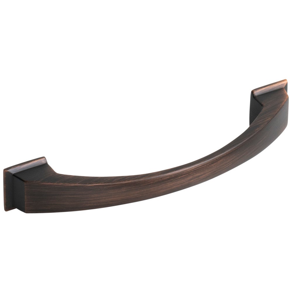 96 mm Center-to-Center Satin Nickel Arched Roman Cabinet Pull