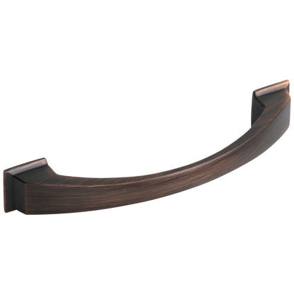 96 mm Center-to-Center Satin Nickel Arched Roman Cabinet Pull