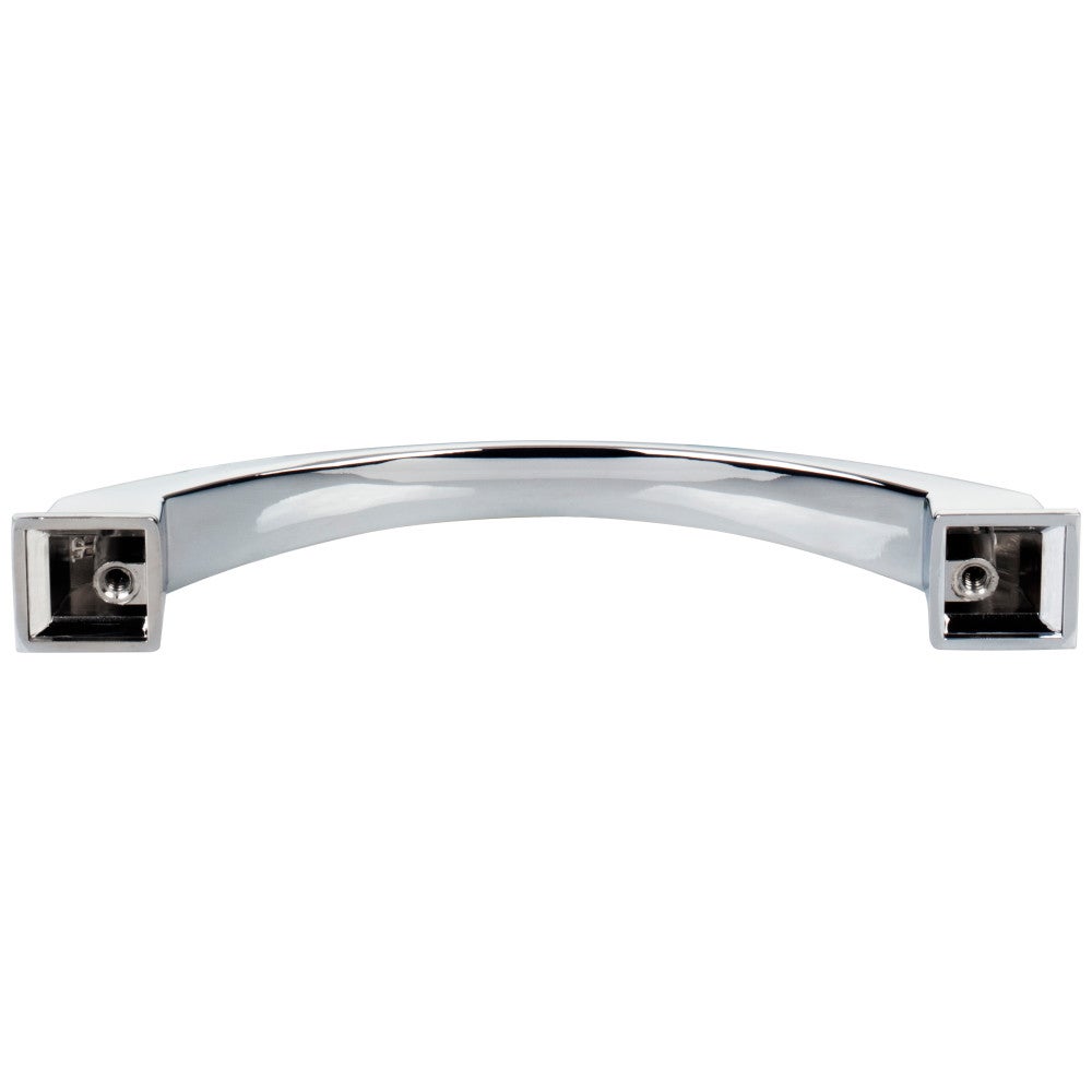96 mm Center-to-Center Satin Nickel Arched Roman Cabinet Pull