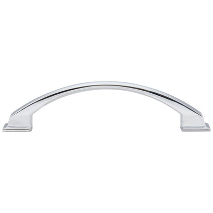 96 mm Center-to-Center Satin Nickel Arched Roman Cabinet Pull