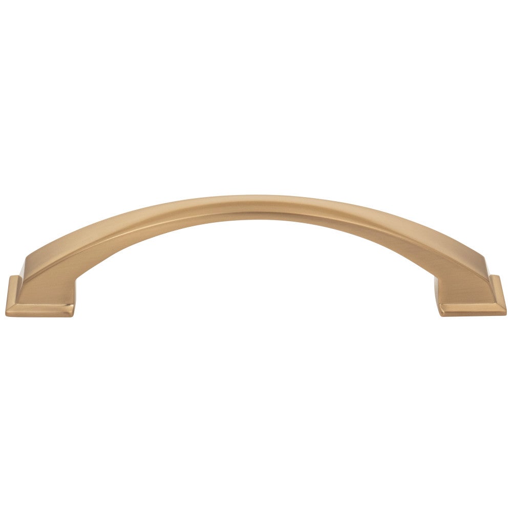 96 mm Center-to-Center Satin Nickel Arched Roman Cabinet Pull