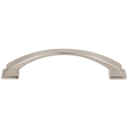 96 mm Center-to-Center Satin Nickel Arched Roman Cabinet Pull