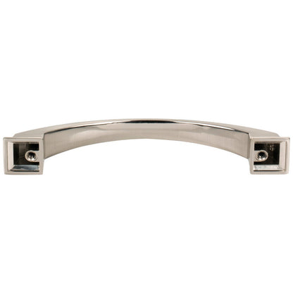 96 mm Center-to-Center Satin Nickel Arched Roman Cabinet Pull