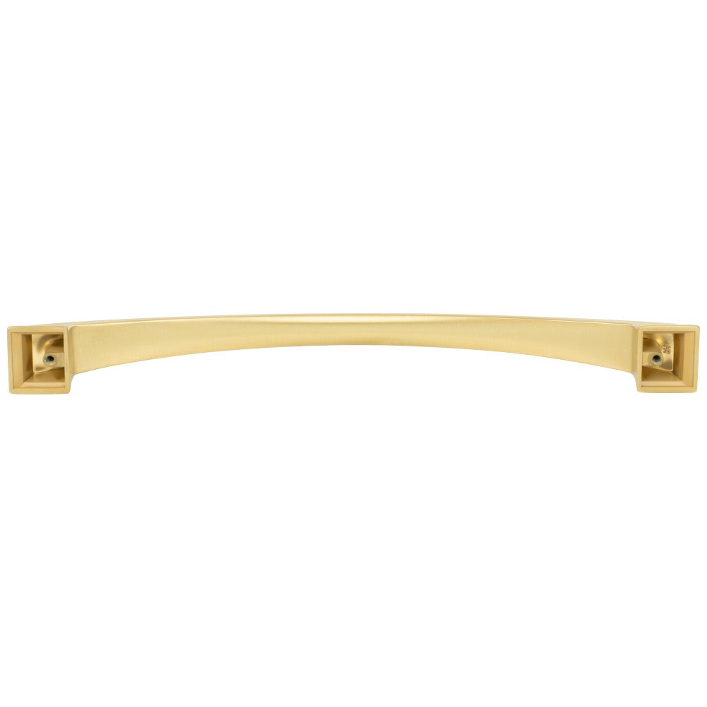 96 mm Center-to-Center Satin Nickel Arched Roman Cabinet Pull
