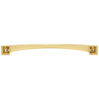 96 mm Center-to-Center Satin Nickel Arched Roman Cabinet Pull