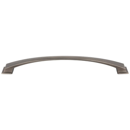 96 mm Center-to-Center Satin Nickel Arched Roman Cabinet Pull
