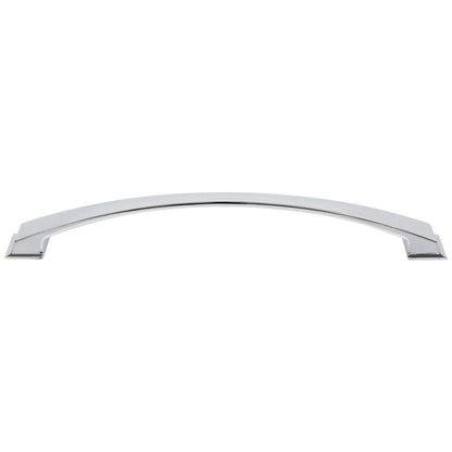 96 mm Center-to-Center Satin Nickel Arched Roman Cabinet Pull